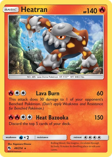 Heatran card image
