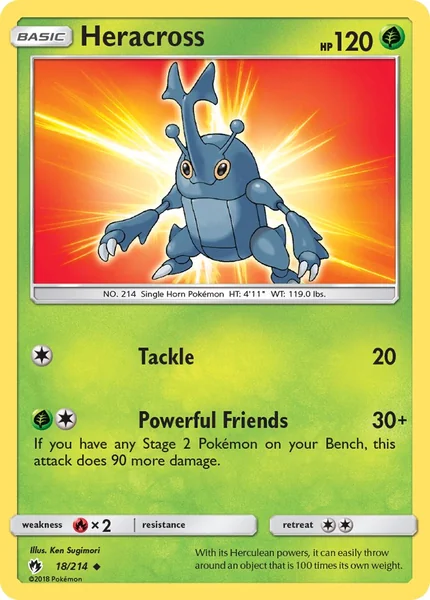 Heracross card image