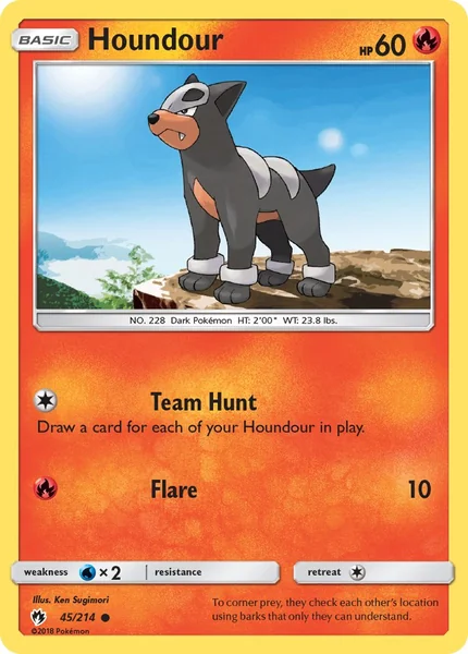 Houndour card image