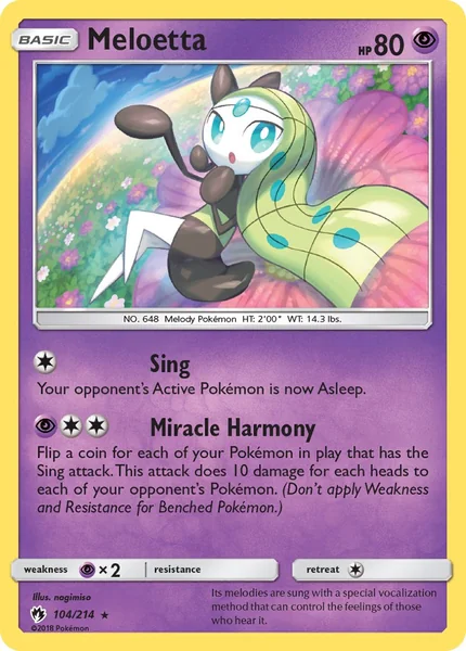 Meloetta card image