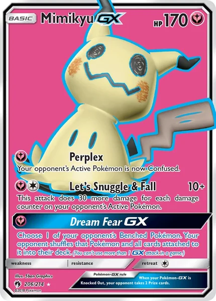 Mimikyu GX card image