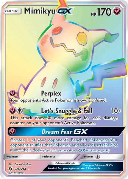 Mimikyu GX card image