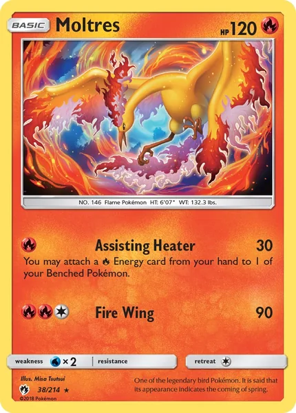 Moltres card image