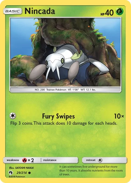 Nincada card image