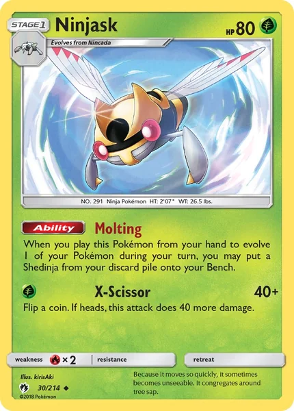Ninjask card image