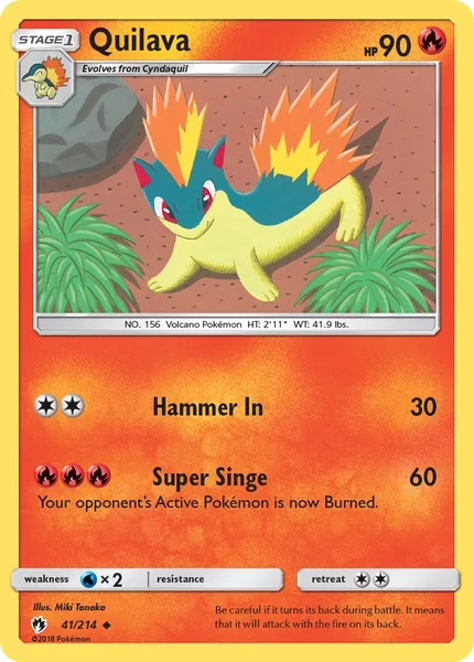 Quilava card image