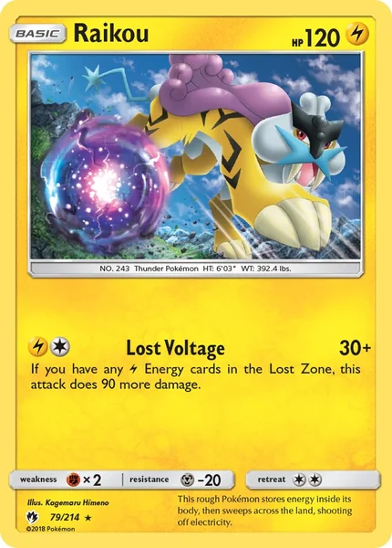 Raikou card image