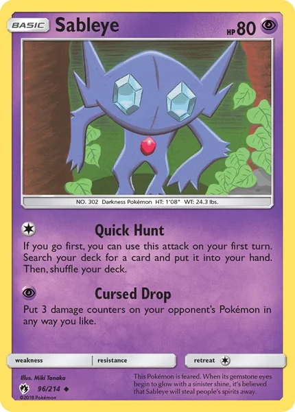 Sableye card image