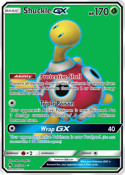 Shuckle GX card image