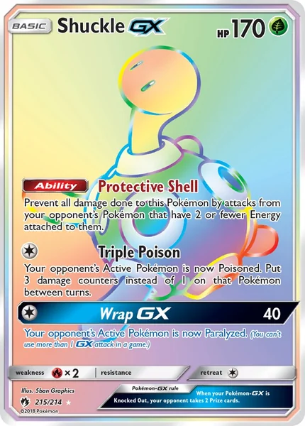 Shuckle GX card image