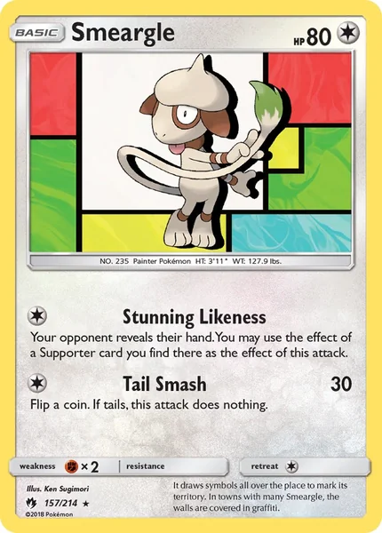 Smeargle card image