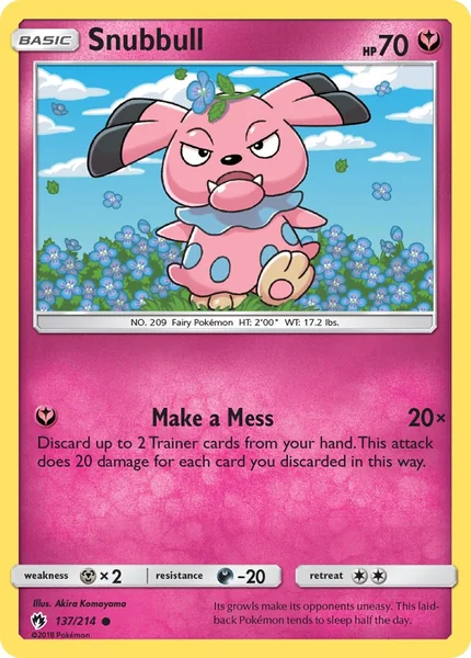 Snubbull card image
