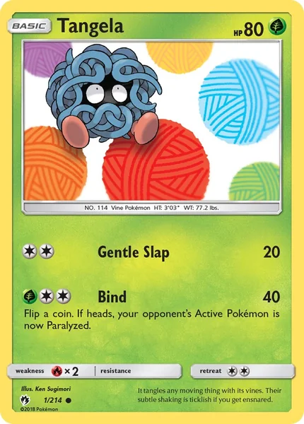 Tangela card image