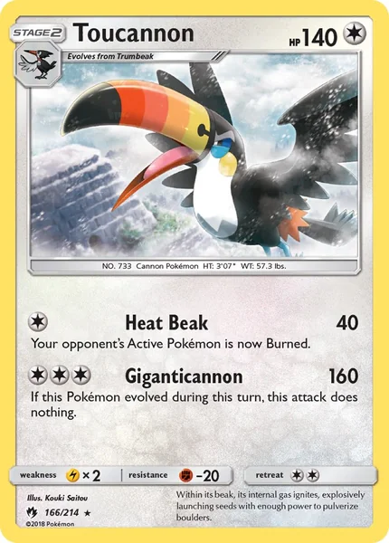 Toucannon card image