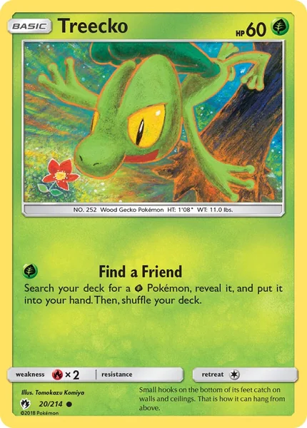 Treecko card image
