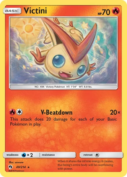 Victini card image