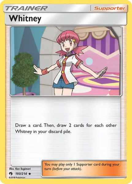Whitney card image