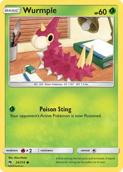Wurmple card image