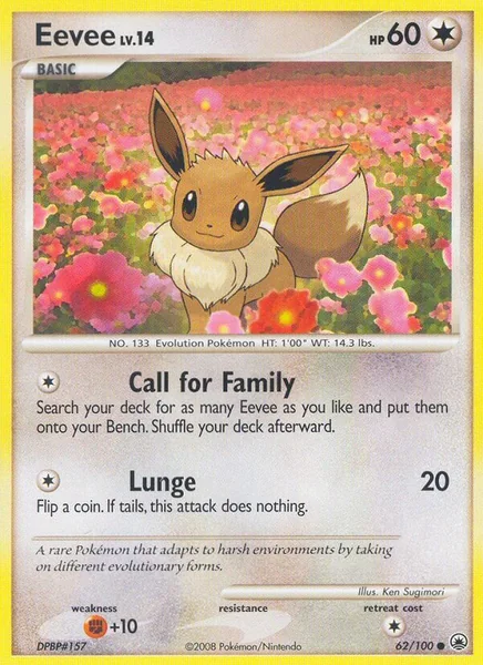 Eevee card image