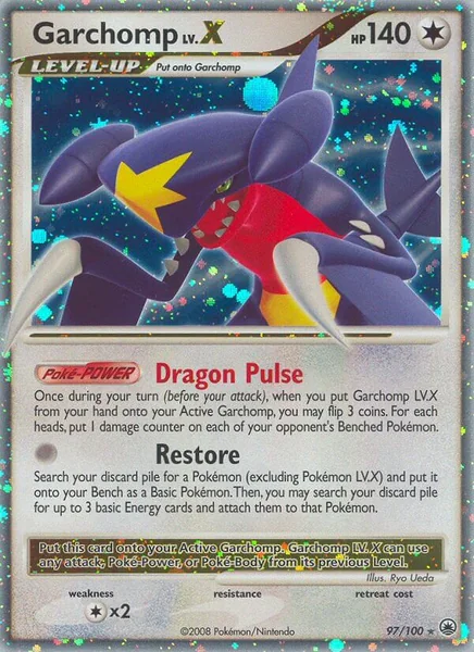 Garchomp LV.X card image