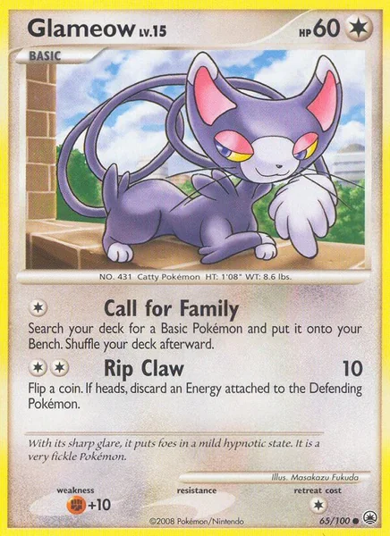 Glameow card image