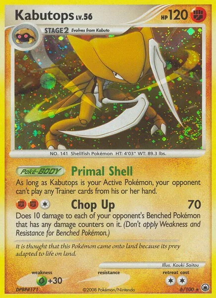 Kabutops card image