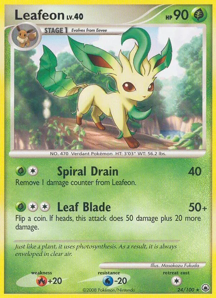 Leafeon card image