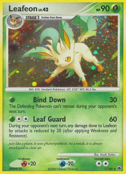 Leafeon card image