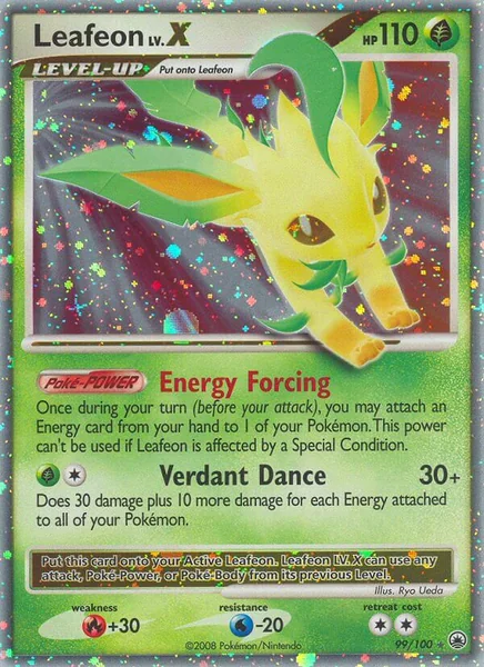 Leafeon LV.X card image