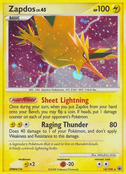 Zapdos card image