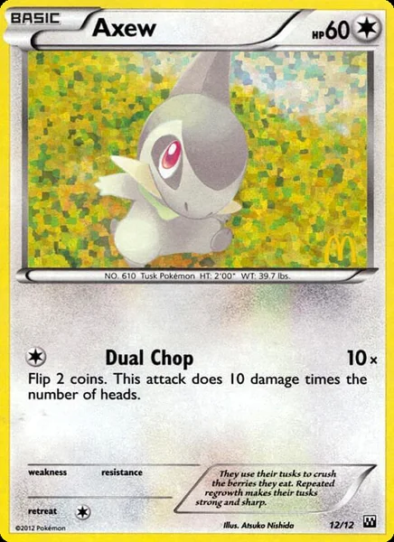 Axew card image