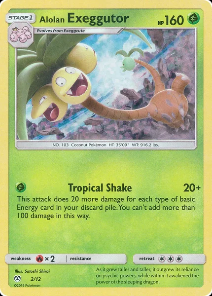 Alolan Exeggutor card image