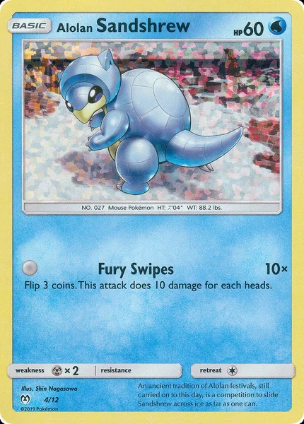 Alolan Sandshrew card image