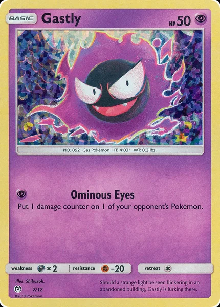 Gastly card image