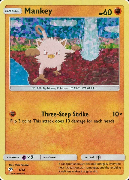 Mankey card image