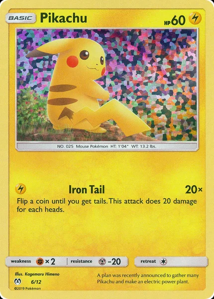 Pikachu card image