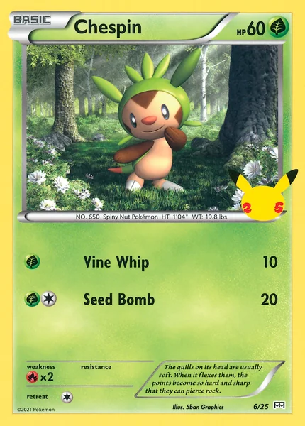 Chespin card image