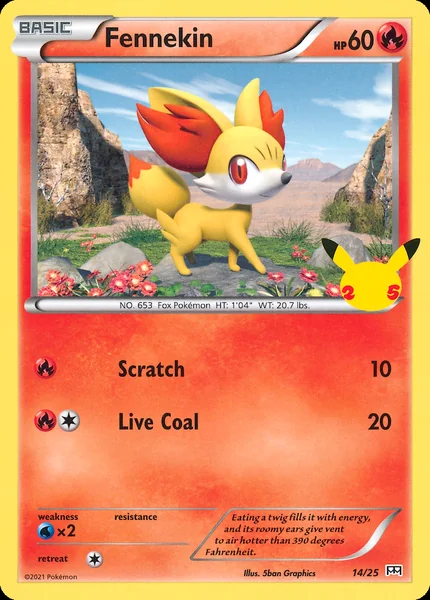 Fennekin card image