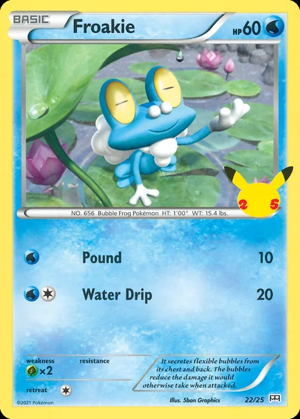 Froakie card image