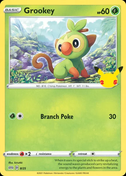 Grookey card image
