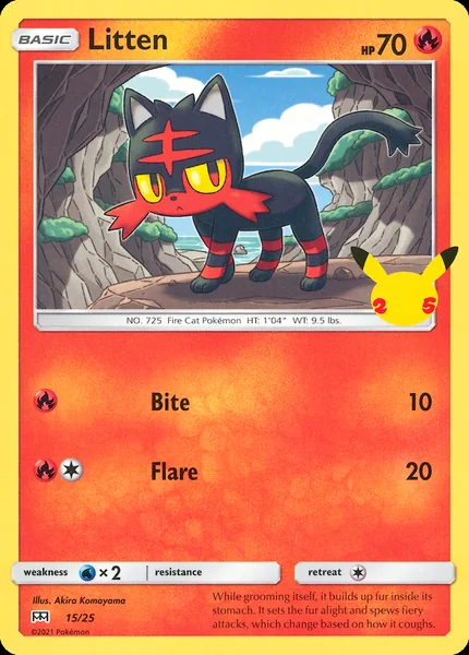 Litten card image