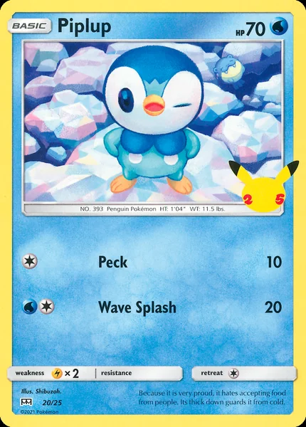Piplup card image