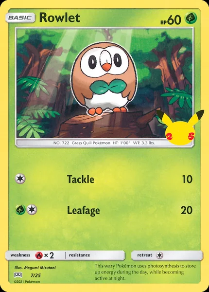 Rowlet card image