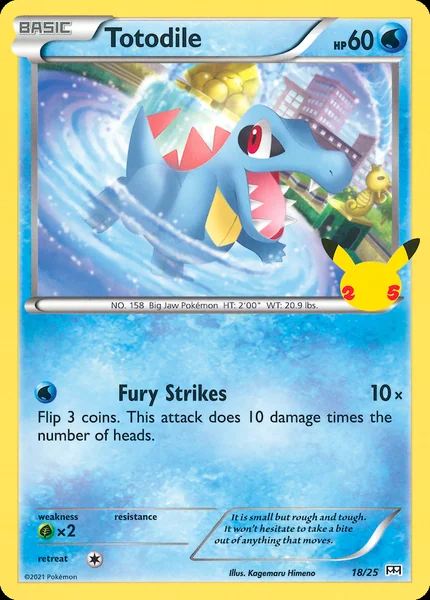 Totodile card image