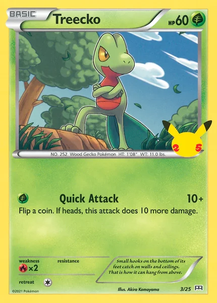 Treecko card image