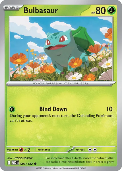Bulbasaur card image