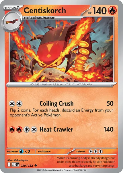 Centiskorch card image