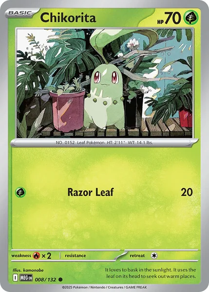 Chikorita card image