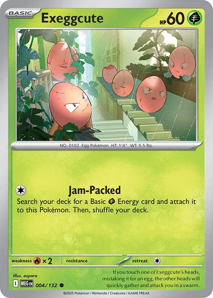 Exeggcute card image