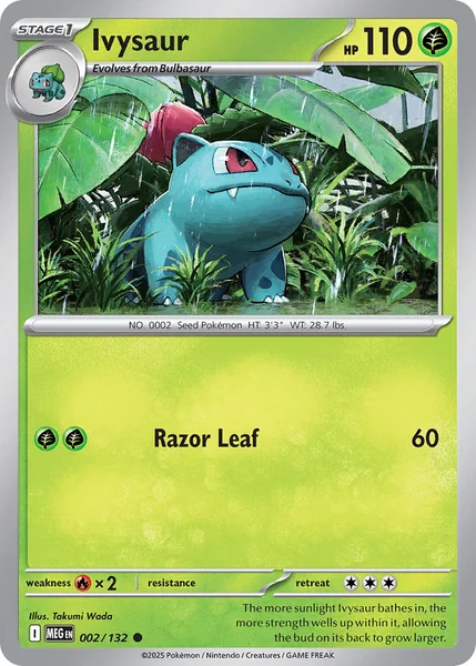 Ivysaur card image